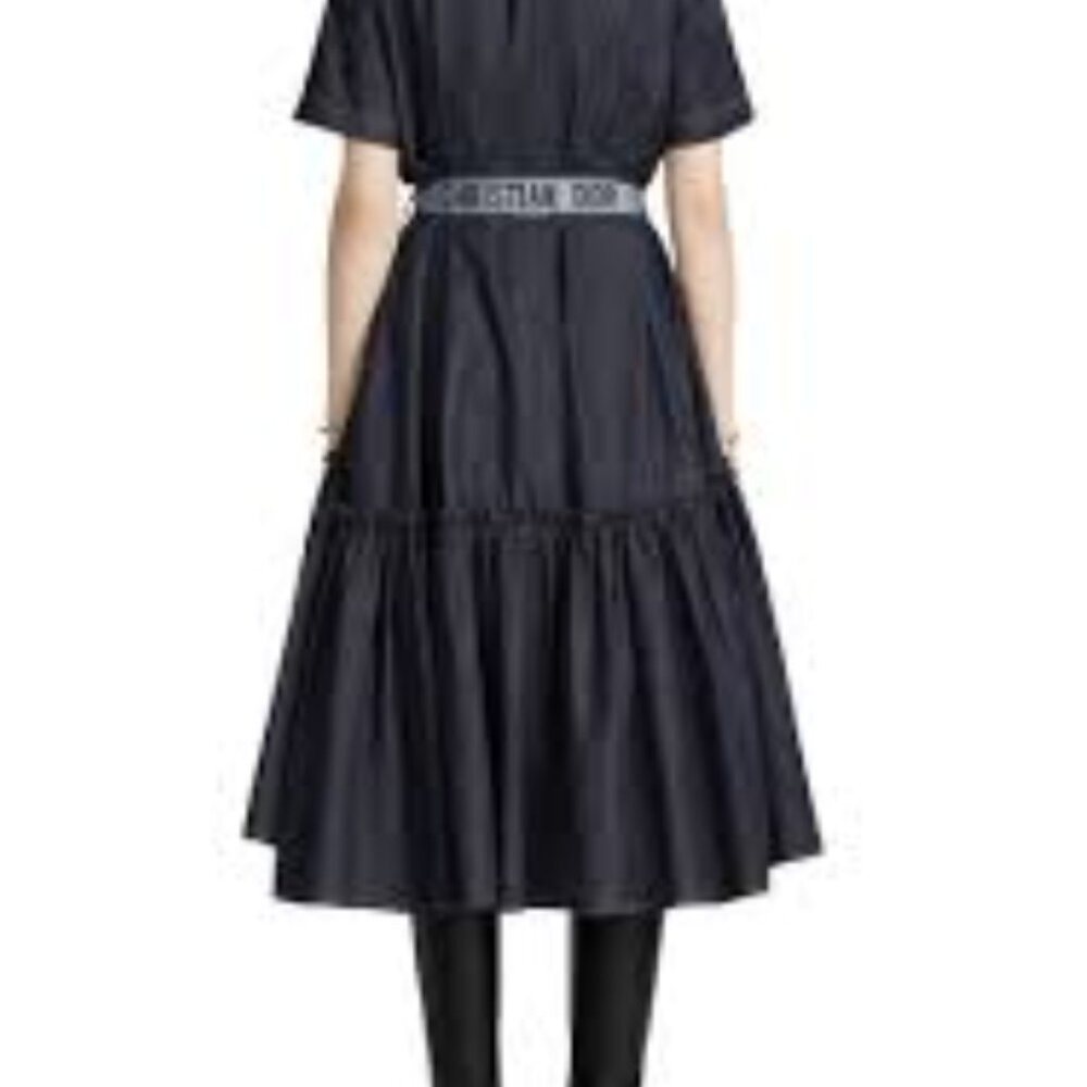 Christian Dior Paris Runway Denim Dress, Size 6 - Picture 2 of 7